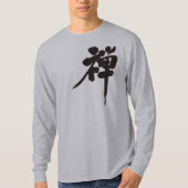 [Kanji] Zen-Langärmel T-Shirt (Vorderseite)