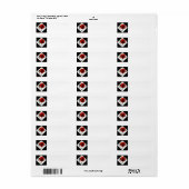 Kanji Zen mit Enco Lables (Vorne)