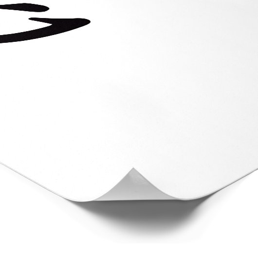 Kanji Zone Japanisch Poster (Ecke)