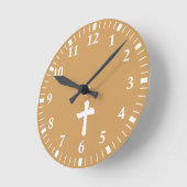 Kanjiziffer zehn runde wanduhr (Winkel)
