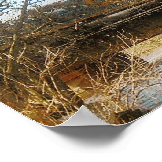 Kankakee Crossing Poster (Ecke)