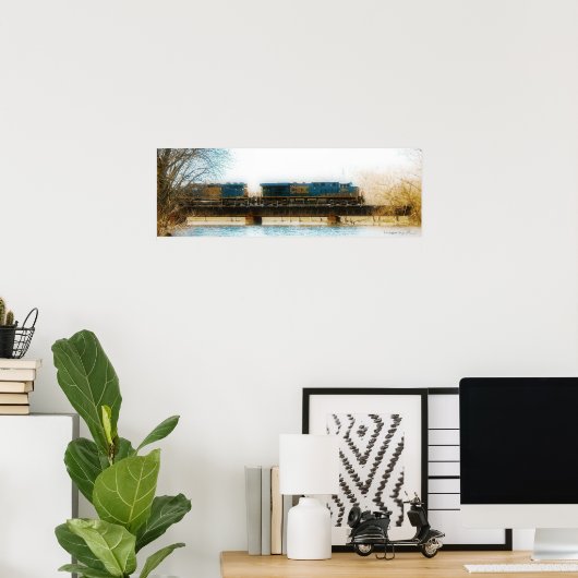 Kankakee Crossing Poster (Heimbüro)