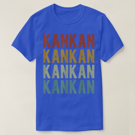 Kankan City Guinea Retro  T-Shirt (Design vorne)
