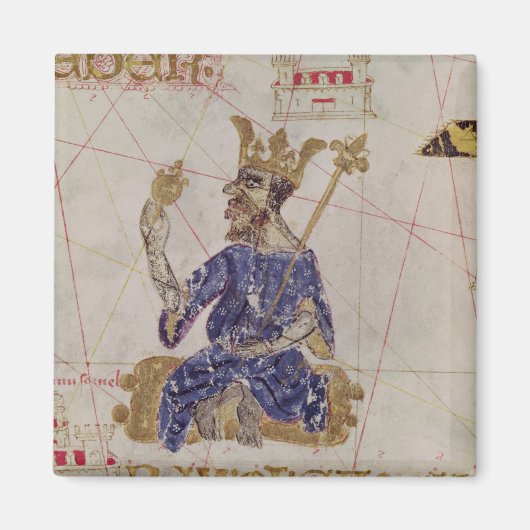 Kankou Mousa, König von Mali Magnet (Vorne)