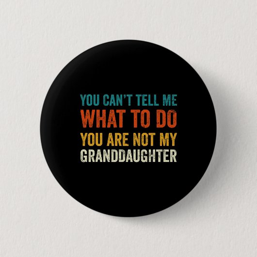 Kann'mir nicht sagen, was ich tun soll, du bis button (Vorderseite)