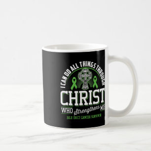 Kann alle Dinge durch Christus Gallengangskrebs  Kaffeetasse