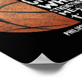 Kann alles durch Christus Philippinen 413 b tun Poster (Ecke)