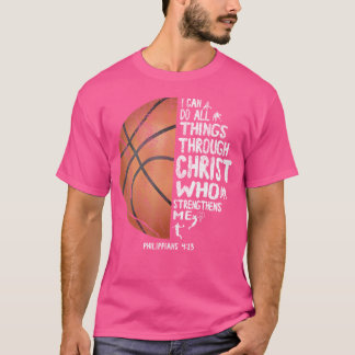 Kann alles durch Christus Philippinen 413 b tun T-Shirt