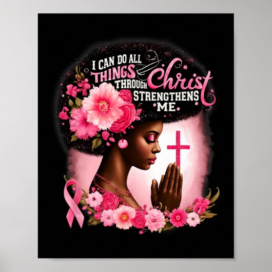 Kann alles durch Christus tun, der mich stärkt Poster (Vorne)