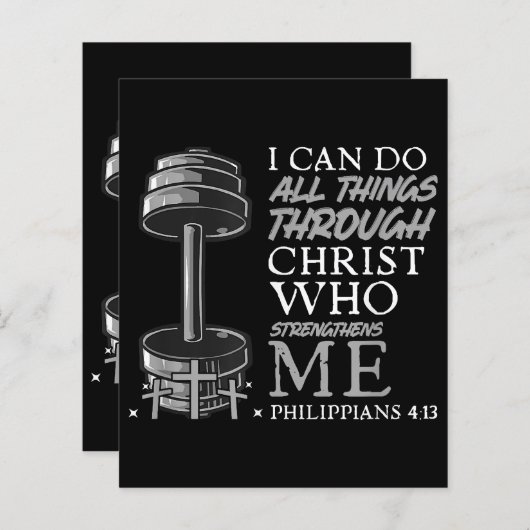 Kann alles tun, was Weightlifter Gym Christliche B (Vorne/Hinten)