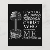 Kann alles tun, was Weightlifter Gym Christliche B (Vorderseite)