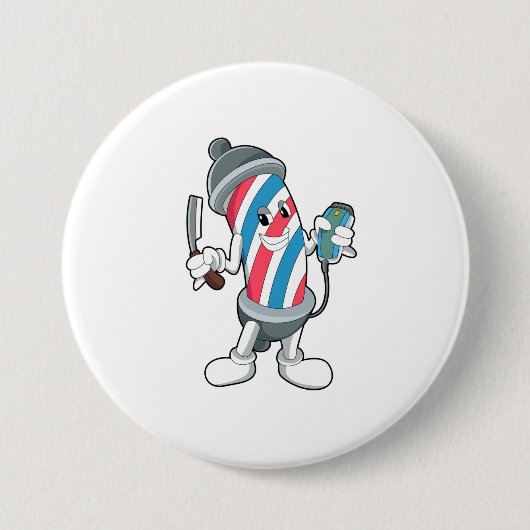 Kann als Friseur mit Razor Button (Vorderseite)