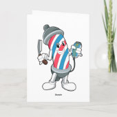 Kann als Friseur mit Razor Karte (Rückseite)