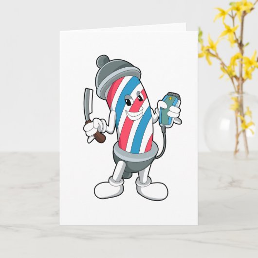 Kann als Friseur mit Razor Karte (Gelbe Blume)