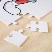 Kann als Skater mit Skateboard Puzzle (Seite)