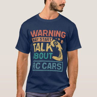 Kann anfangen, über RC-Autos zu sprechen, Junge T-Shirt