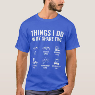 Kann Autoteile kaufen Lustiger Autotyp Auto Liebha T-Shirt