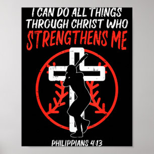 Kann Baseball Alles Religiös Machen Poster