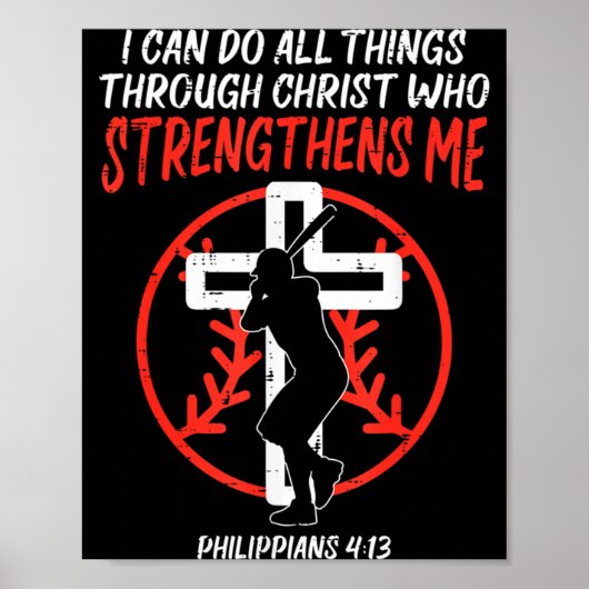Kann Baseball Alles Religiös Machen Poster (Vorne)