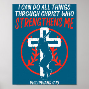 Kann Baseball alles religiös tun Poster