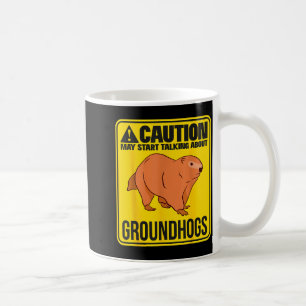 Kann beginnen, über Waldmurmeltiere Waldmurmeltier Kaffeetasse