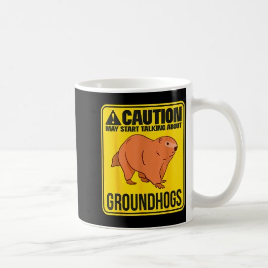 Kann beginnen, über Waldmurmeltiere Waldmurmeltier Kaffeetasse (Rechts)