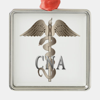 KANN Caduceus Silbernes Ornament
