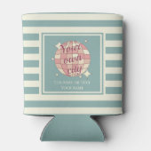 Kann coolen Stadtnamen Stadtstrand von Event Dosenkühler (Rückseite)