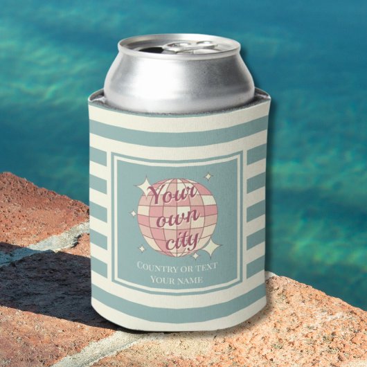 Kann coolen Stadtnamen Stadtstrand von Event Dosenkühler