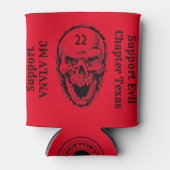 Kann Cooler Skullified VNVLV MC Unterstützung! Dosenkühler (Vorderseite)