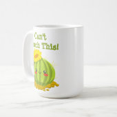 Kann das nicht Touch machen! Niedlicher lustiger C Kaffeetasse (Vorderseite Links)