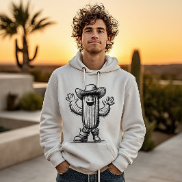 Kann das nicht Touch - Vintag Cactus Hoodie