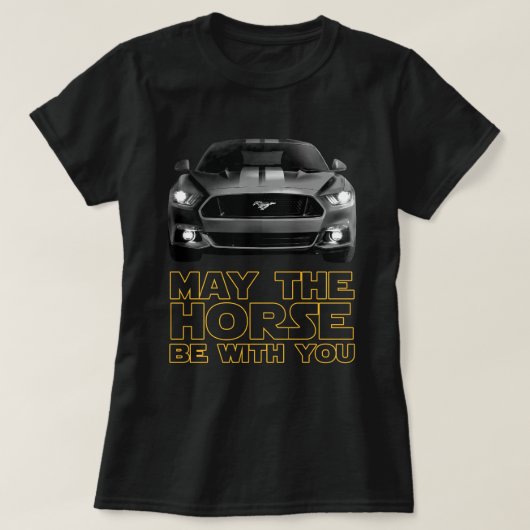 kann das Pferd bei dir sein 2 T-Shirt (Design vorne)