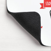 Kann dein Kaffee stark sein und die Schüler ruhig Mousepad (Ecke)