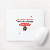 Kann dein Kaffee stark sein und die Schüler ruhig Mousepad (Mit Mouse)