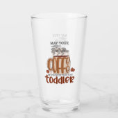 Kann dein Kaffee stärker sein als dein Kleinkind? Glas (Rückseite)