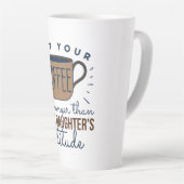 Kann dein Kaffee stärker sein als der deiner Tocht Milchtasse (Rechte Ecke)