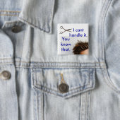 Kann den Haarschnitt nicht behandeln Button (Beispiel)