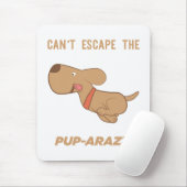 kann der Jungfrau-Arazzi nicht entkommen Mousepad (Mit Mouse)