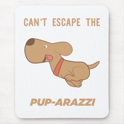 kann der Jungfrau-Arazzi nicht entkommen Mousepad (Vorne)