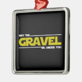 Kann der Kies unter Ihnen sein? Ornament Aus Metall (Links)