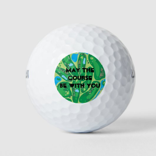 Kann der Kurs bei Ihnen sein? Golfball (Vorderseite)