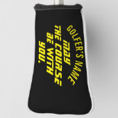 Kann der Kurs mit Ihrer benutzerdefinierten Putter Golf Headcover (Rotieren 90)