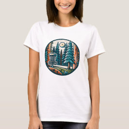 Kann der Kurs mit You Disk Golf sein T-Shirt