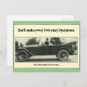 "Kann der Vierte bei dir sein" Postkarte (Vorne/Hinten)