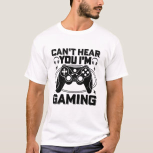 Kann dich nicht hören, ich bin am Gamen, Lustige G T-Shirt
