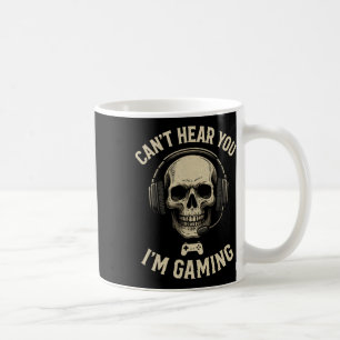 Kann dich nicht hören, ich bin am Gamen - Lustiger Kaffeetasse