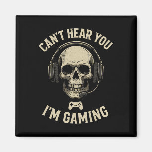 Kann dich nicht hören ich bin am Gamen - Lustiger  Magnet