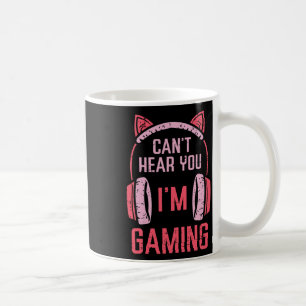 Kann dich nicht hören, ich bin am Videospielen Fra Kaffeetasse