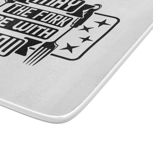 Kann die Gabel bei dir sein? Schneidebrett (Ecke)